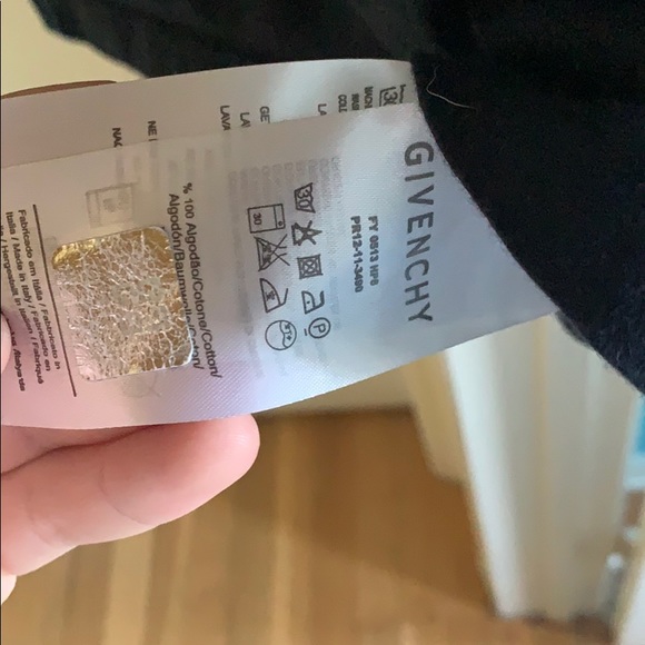 Givenchy distressed tee